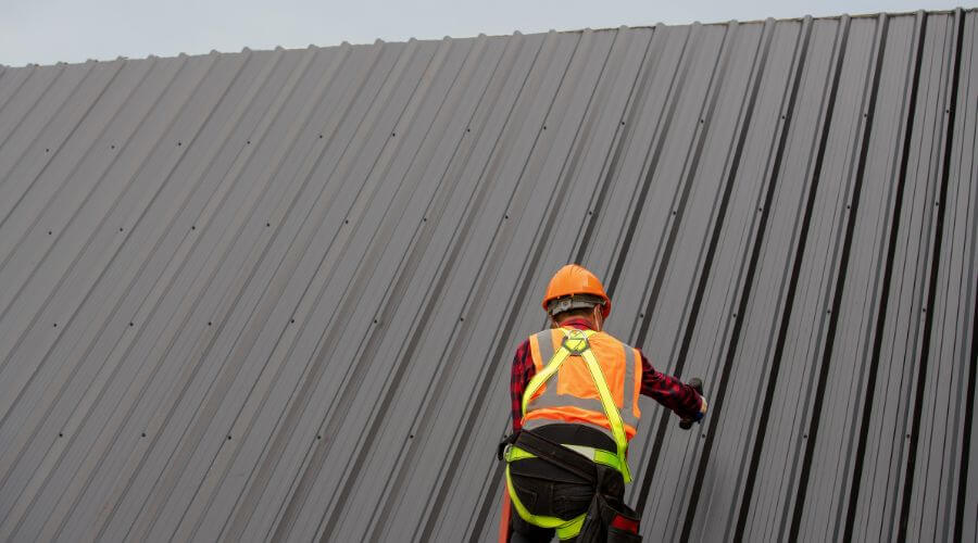 Professional metal roof installation services in Mitchell, OR